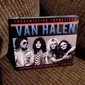 Van Halen Transmission Impossible 3-CD ~ 3 Shows/1978, 1982, 1994 ~ New/Sealed!